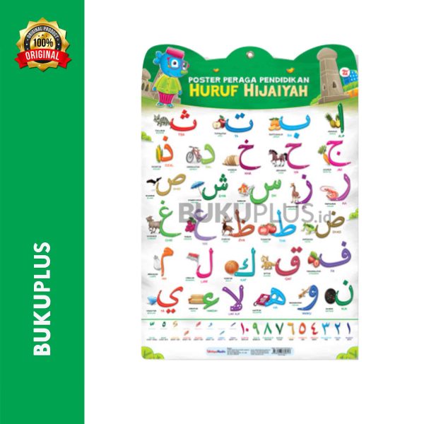 POSTER PERAGA PENDIDIKAN HURUF HIJAIYAH
