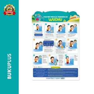 POSTER PERAGA PENDIDIKAN TATA CARA WUDHU