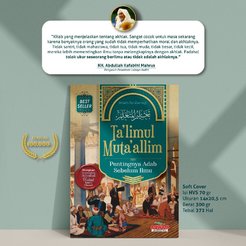 TALIMUL MUTAALLIM - Pentingnya Adab Sebelum Ilmu - Gambar 3
