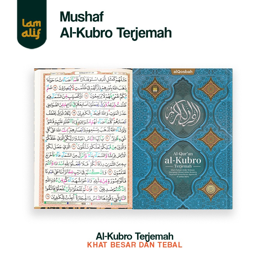 Al-Quran Al-Kubro ukuran Jumbo B4