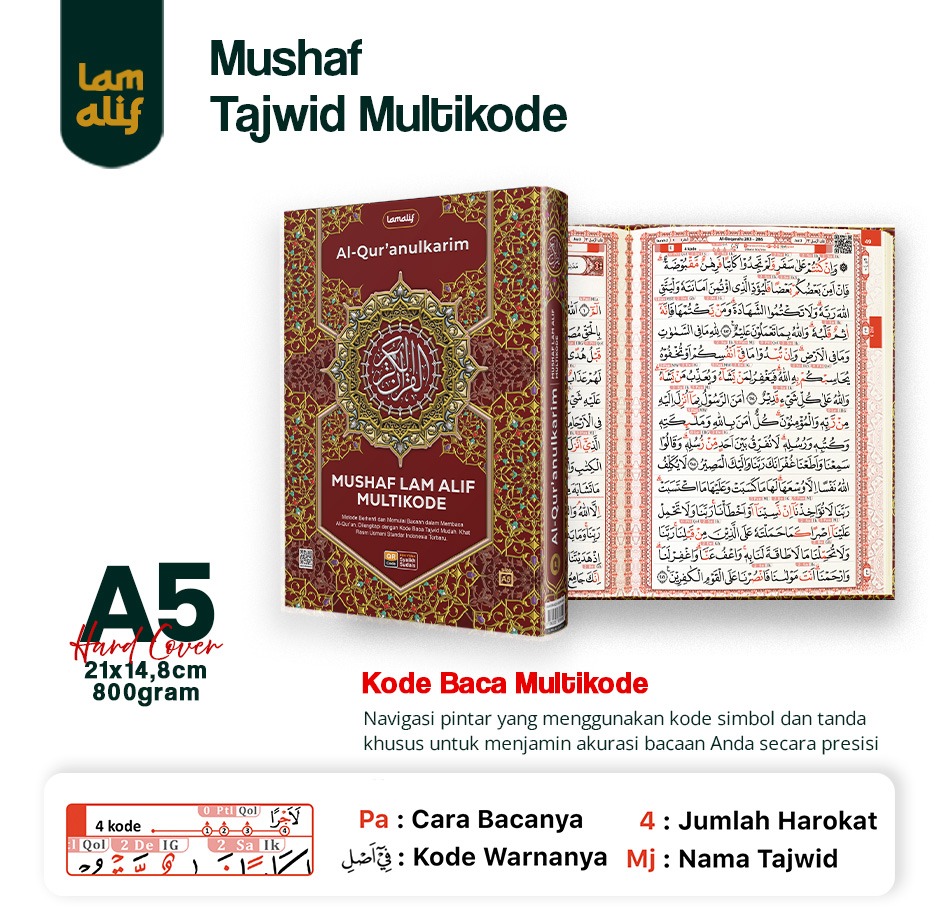 Mushaf Tajwid Multikode Lam Alif - Gambar 3